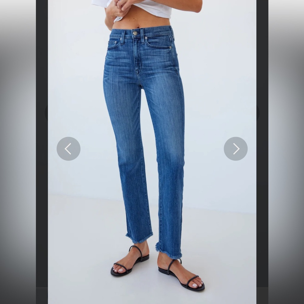 AYR The Pop Straight Ankle Jeans Size 27S EUC